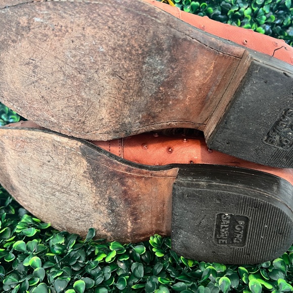 Ostrich Boots - Mens - Potro Salvaje - Size 7.5 - Picture 5 of 9